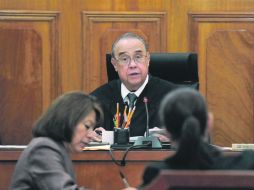 El ministro Sergio Valls fue uno de los que le concedió la suspensión de la ley al Ejecutivo. NTX  /