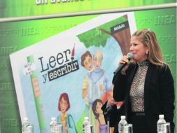 La cantante Crystal (foto) es una activista en los programas de la Secretaría de Educación Pública en pro de los discapacitados. NTX  /