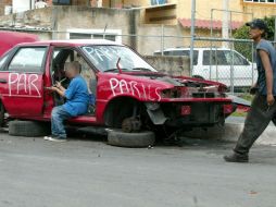En lo que va de este año se han denunciado 331 robos de autos, mientras que de autopartes van 123. ARCHIVO  /