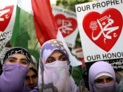 Las protestas profeta por una película antiislámica continuaron en Indonesia, Irán y Afganistán. XINHUA  /