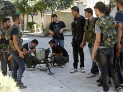Grupo de la oposición interna en Siria. REUTERS  /