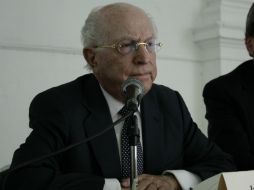 Jaime Labastida ofreció una lectura en la Cátedra ''Agustín Yáñez''.  /