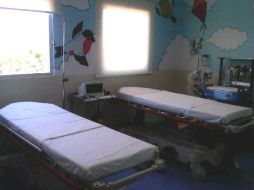 Son 300 niños los que se atenderán en esta sala pediátrica. ESPECIAL  /