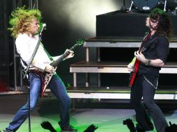 Megadeth cierra con este concierto la fase latinoamericana de su gira musical.  /