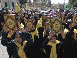 Miles de personas musulmanas en el mundo han salido a las calles para protestar por las caricaturas de Mahoma. EFE  /