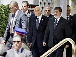 Mohamed Mursi tiene la capacidad de disolver la actual Asamblea Constituyente si existen problemas para crear la nueva constitución. AP  /