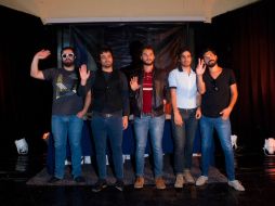 La banda de rock mexicana Enjambre. ARCHIVO  /