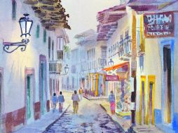 Paisajes. El panorama que ofrece este poblado mezcla las construcciones tradicionales y pintorescas del Centro con bellezas naturales.  /