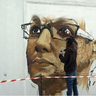 París convierte a sus mejores vecinos en grafiti