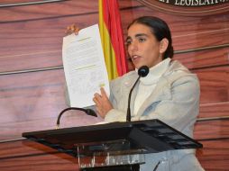 La senadora boliviana Gabriela Montaño será presidenta en lo que Evo Morales regresa de la reunión con la ONU. ESPECIAL  /