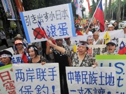 En los últimos días tuvieron lugar en China multitudinarias manifestaciones antijaponesas. AFP  /