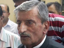 El ministro paquistaní de Ferrocarriles, Ghulan Ahmed Bilour. EFE  /