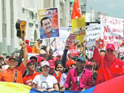 LÍDER CONTINENTAL. La nación petrolera que gobierna Hugo Chávez es la más insegura de la región.  /