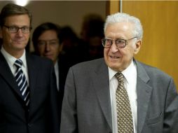 El mediador internacional de la ONU, ante Siria, Lajdar Brahimi. EFE  /
