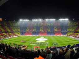Desde hace 55 años, el Camp Nou de Barcelona ha sido sede de partidos inolvidables. MEXSPORT  /
