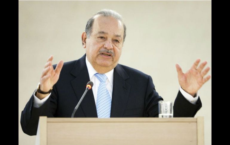 Carlos Slim recibirá el premio en una ceremonia en el marco de la Iniciativa Global Clinton. ARCHIVO  /