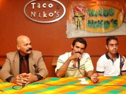 Miembros de la AMBA ( de izq a der) Rosendo Ramírez Mesa, Ismael Rodríguez Guzmán, y César Manuel Guevara López.  /