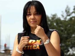 La campeona supergallo, Jackie Nava, espera con gran emoción una princesa o un Príncipe. MEXSPORT  /