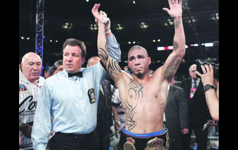 De vuelta. Miguel Cotto volverá a la actividad el 1 de diciembre. AP  /