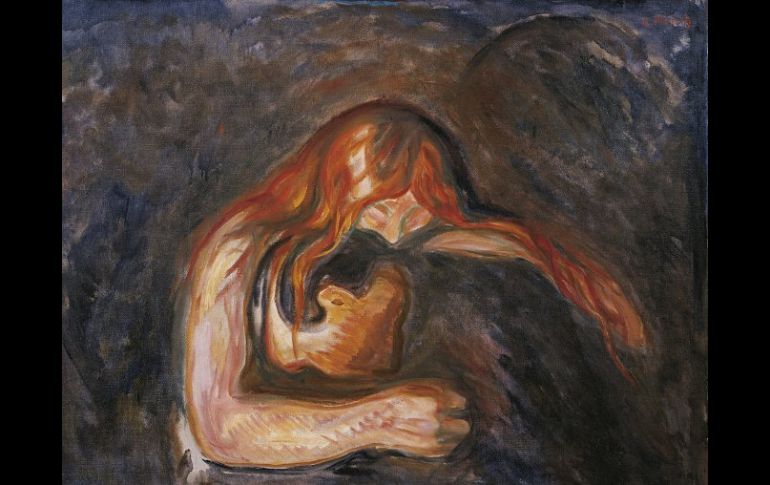 ''El vampiro'' de Munch forma parte de esta exposición. EFE  /