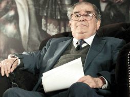 León-Portilla, principal autoridad en materia del pensamiento y literatura náhuatl. EL UNIVERSAL  /