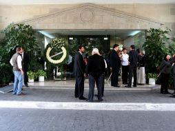 Imagen de la capilla Lorraine, donde se realizó el funeral. NTX  /