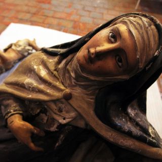 Descubren decoración neogótica en Templo de Santa Teresa