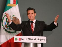 Participa en el encuentro 'Juntos hacia adelante. Por un México incluyente'. NTX  /