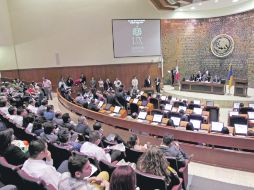 Los diputados de la actual Legislatura tomarán protesta a su sucesores el 25 de octubre, para dar paso a la entrega-recepción.  /