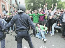 Rebasan de 60 el número de los heridos tras la jornada de protestas. NTX  /