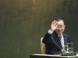 Ban Ki-moon, secretario general de la ONU, llama a los líderes mundiales a prestar más atención al conflicto del país árabe. AP  /