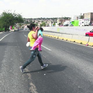 Grandes ingresos a la ciudad, un peligro para los peatones