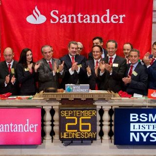 Santander logra un valor de 16 mil 538 MDD con entrada a Bolsa
