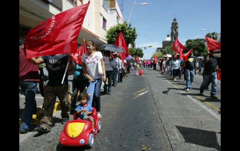 Los cierres a la circulación por la avenida serán mientras los manifestante realizan su recorrido. ARCHIVO  /