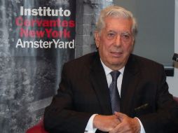 Mario Vargas Llosa festejó en Nueva York el quincuagésimo aniversario de ''La ciudad y los perros''. AP  /