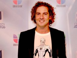 David Bisbal también es jurado del programa ''La Voz'' en España. ARCHIVO  /