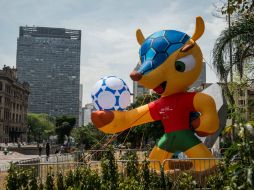 Imagen de la mascota oficial del Mundial de Brasil 2014. ARCHIVO  /