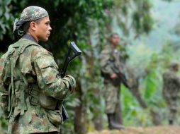 La acción conjunta de las Fuerzas Militares cobró la vida de algunos miembros de las FARC. ARCHIVO  /