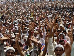 Protestas de islamitas contra Estados Unidos. REUTERS  /