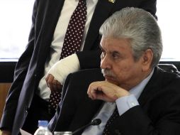 El priista Carlos Aceves del Olmo se sintió mal. EL UNIVERSAL  /