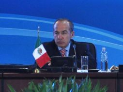 Felipe Calderón Hinojosa llamó hoy a promover el turismo cultural, por tratarse de una actividad social y económica. ARCHIVO  /