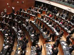 Los coordinadores parlamentarios del Senado consideran que ya están en focos amarillos por la reforma laboral. ARCHIVO  /