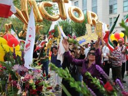 El grupo celebró la decisión y se comprometió a  intensificar su campaña internacional contra el régimen de Teherán. AFP  /