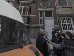 Fachada del edificio en donde fue encontrada la familia asesinada. REUTERS  /