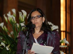 La directora del INBA, Teresa Vicencio, destacó l solidaridad y el sentido latino compartido por Chile y México. ARCHIVO  /