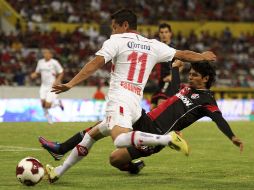 Atlas no pudo obtener un buen resultado en su casa y decepcionó a los más de 45 mil aficionados que asistieron al Jalisco.  /