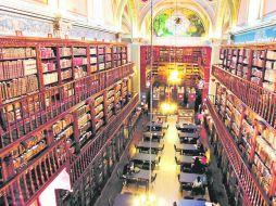 Biblioteca. Un deleite para los amantes de los libros, aquí hay 22 mil 976 volúmenes de goce con las letras. EL UNIVERSAL  /