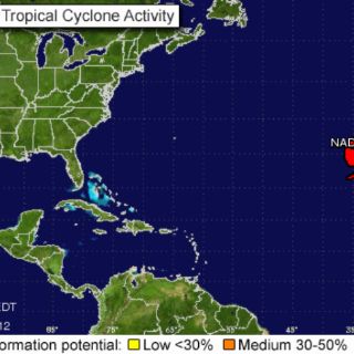 ''Nadine'', un huracán muy perdurable
