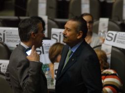 El priista considera que la democracia va viento en popa. NTX  /