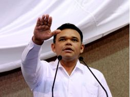 En la toma de protesta estuvieron Pedro Joaquín Coldwel, ex gobernadores y mandatarios priistas. EL UNIVERSAL  /